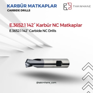 E.3652.1 142° Karbür NC Matkaplar kategorisi için resim