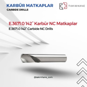 E.3671.0 142° Karbür NC Matkaplar kategorisi için resim