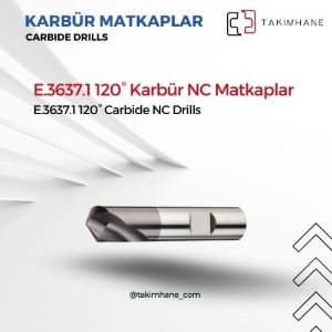 E.3637.1 120° Karbür NC Matkaplar kategorisi için resim