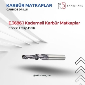 E.3686.1 Kademeli Karbür Matkaplar kategorisi için resim