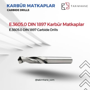E.3605.0 DIN 1897 Karbür Matkaplar kategorisi için resim